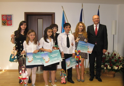 Награждены победители от Азербайджана на детском художественном конкурсе «Лидице» - ФОТО