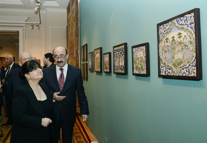 Открылась выставка «Азербайджанское искусство на протяжении тысячелетий» - ФОТО