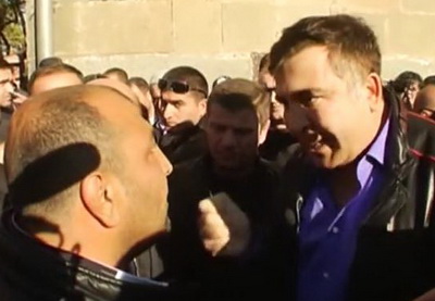 «Миша, си***р!», или Какие уроки должна вынести новая власть из инцидента между Саакашвили и Чахаляном? - ВИДЕО