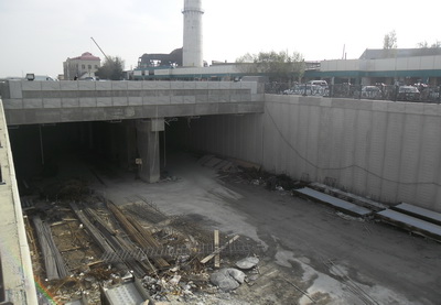 Одна из крупнейших в Баку дорожных развязок будет сдана в первом квартале 2014 года – ФОТО