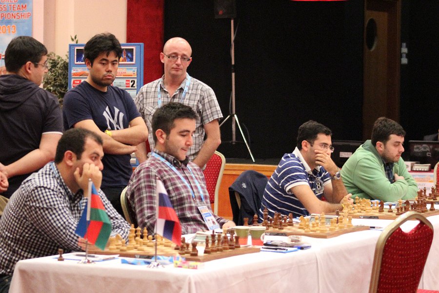 ЧМ по шахматам: Азербайджан сыграл вничью с Арменией и занимает 6-е место - ОБНОВЛЕНО