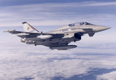 СМИ: Великобритания надеется на поставку новейших самолетов EuroFighter Typhoon в Азербайджан