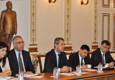 Назим Ибрагимов встретился с делегацией Германо-азербайджанского форума - ФОТО