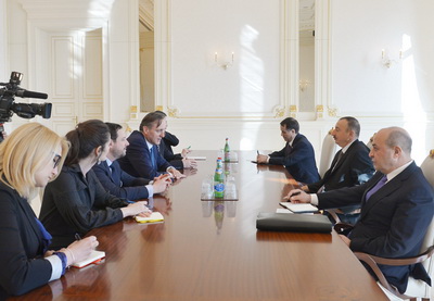 Ильхам Алиев принял президента Парламентской ассамблеи ОБСЕ - ФОТО