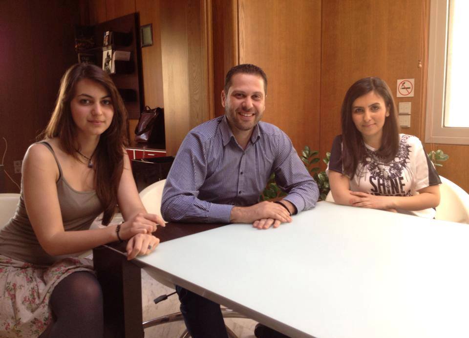 Представитель «Ирели» встретился с главой Греко-Азербайджанского центра молодежи – ФОТО
