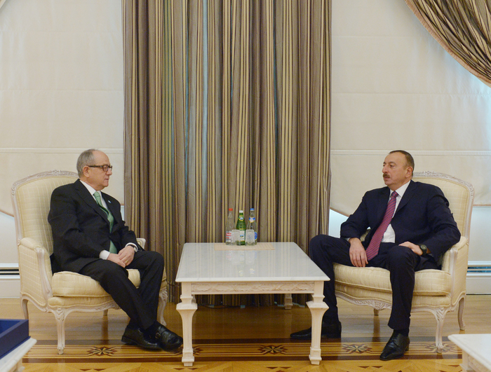 Ильхам Алиев принял генерального секретаря Совета сотрудничества тюркоязычных стран - ФОТО