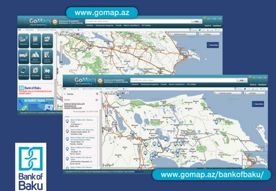 Bank of Baku предлагает клиентам воспользоваться навигатором GoMap.az