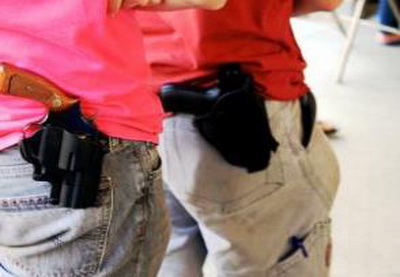 В американском штате разрешили проносить огнестрельное оружие в школы и церкви