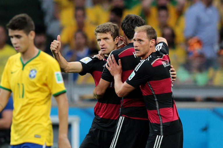 Германия с 223 голами стала рекордсменом чемпионатов мира по футболу