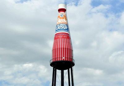 170-метровую бутылку кетчупа выставили на продажу за полмиллиона долларов