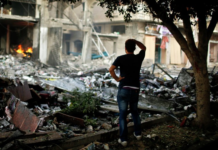 Более ста палестинцев погибли за день боев в секторе Газа