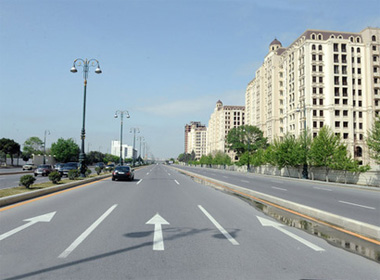 Изменен скоростной режим на центральном проспекте Баку