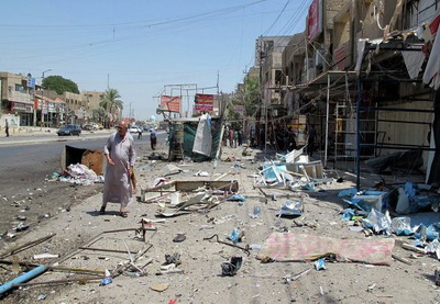 Серия взрывов в двух шиитских районах Багдада унесла жизни 15 человек