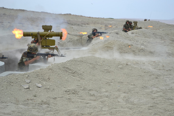 Проводятся интенсивные учения противотанковых подразделений ВС Азербайджана - ФОТО