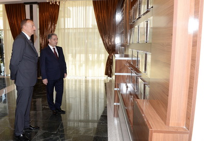 Ильхам Алиев принял участие в открытии Центра молодежи в Бейлягане - ФОТО