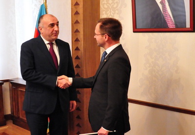 Эльмар Мамедъяров провел встречу с новым послом Норвегии в Азербайджане