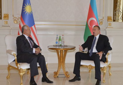 Состоялась встреча Президента Ильхама Алиева и премьер-министра Малайзии один на один