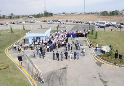 На западе Азербайджана запущен новый магистральный водопровод - ФОТО