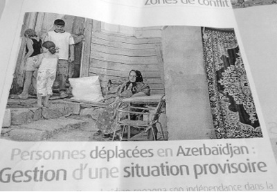Во влиятельном французском журнале «Дипломатия» опубликована статья об азербайджанских беженцах и вынужденных переселенцах - ФОТО