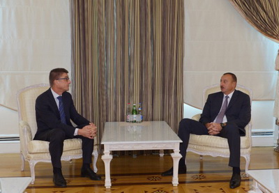 Ильхам Алиев принял заместителя председателя фракции Бундестага Германии