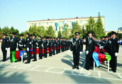 Курсанты, поступившие в Академию Министерства национальной безопасности имени Гейдара Алиева, присягнули на верность Родине - ФОТО