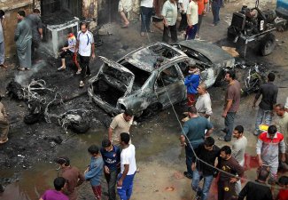Взрыв в Багдаде унес жизни 11 человек