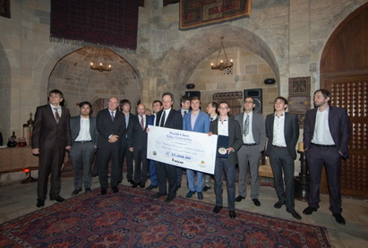 Банкет по поводу завершения Гран-при по шахматам в Баку – ФОТО