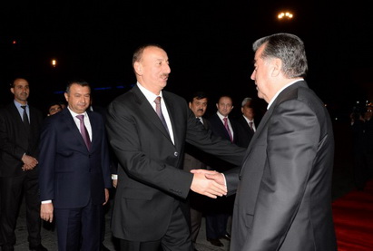 Завершился официальный визит Президента Азербайджана в Таджикистан - ФОТО