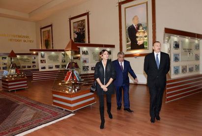 Президент Ильхам Алиев принял участие в открытии Центра Гейдара Алиева в Дашкесане - ФОТО