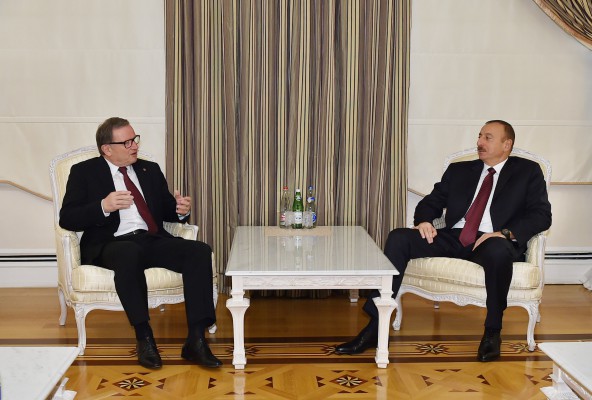 Ильхам Алиев принял вице-спикера парламента Австрии - ФОТО