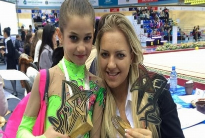 Азербайджанская гимнастка стала победительницей турнира в Казахстане