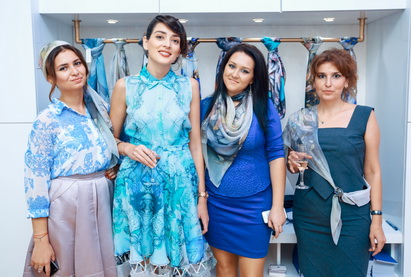 В Баку официально презентован бренд Art Scarves by Menzer Hajiyeva – ФОТО