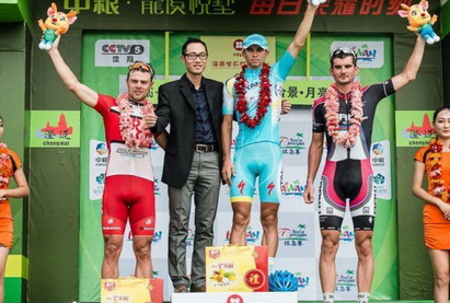 Велосипедист Synergy Baku занял 2-е место на третьем этапе гонки по Китаю