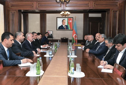 Встреча в Верховном Меджлисе Нахчыванской Автономной Республики - ФОТО