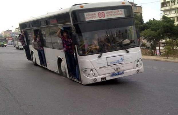 Будет ли положен конец дорожному беспределу? Автобусные ДТП на дорогах Баку – ФОТО - ВИДЕО