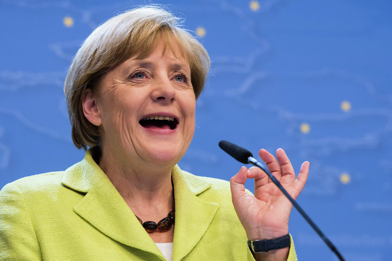 У Ангелы Меркель появился собственный смайл
