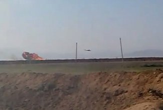 Вертолет ВВС Армении был уничтожен ответным огнем – АНИМАЦИЯ