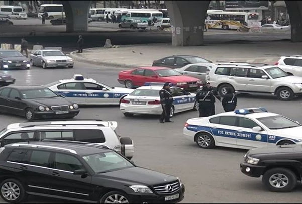 Ограничено движение на одном из центральных автомобильных кругов Баку – ФОТО