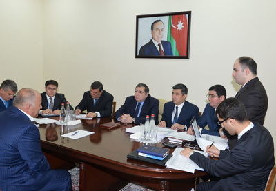 Министр налогов Азербайджана провел прием граждан в Кюрдамире - ФОТО