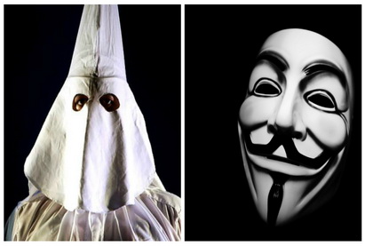 Расисты из «Ку-клукс-клан» и хакеры из Anonymous встретились, чтобы обсудить ситуацию в Фергюсоне - ВИДЕО