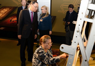 Музей азербайджанского ковра произвел большое впечатление на премьер-министра Республики Корея - ФОТО