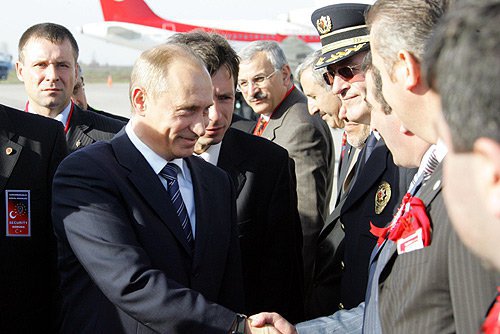 Путин прибыл в Анкару - ВИДЕО