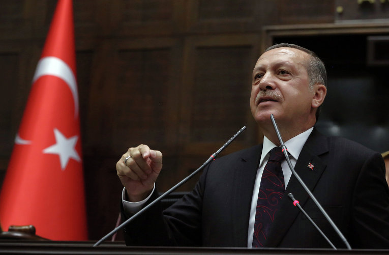 Эрдоган раскритиковал ЕС за вмешательство во внутренние дела Турции