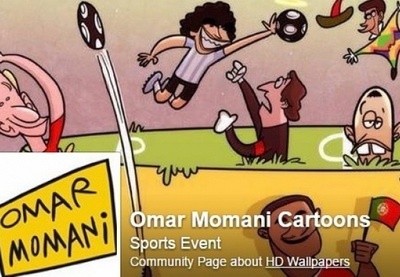 Знаменитый Омар Момани поделился карикатурой, посвященный судейской ошибке в матче «Карабах» - «Интер» - ФОТО