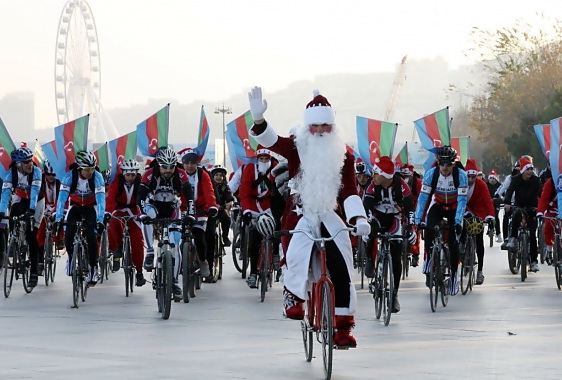 Федерация велоспорта Азербайджана проведет новогодний велопробег