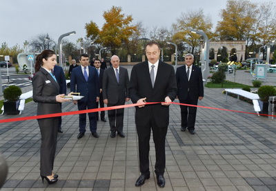 Ильхам Алиев принял участие в открытии Сабирабадского регионального центра «ASAN xidmət» - ФОТО