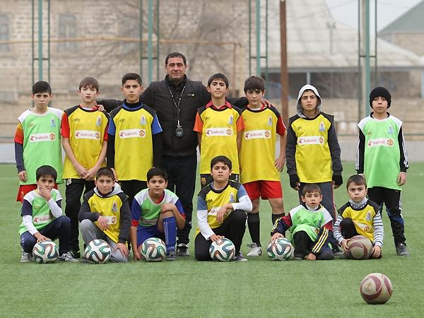 Проект «Футбол с Bakcell» в поселке Бина – ФОТО