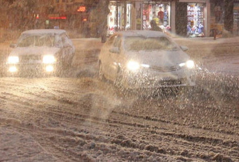 В связи со снегопадом отменены занятия в школах Стамбула - ФОТО - ВИДЕО