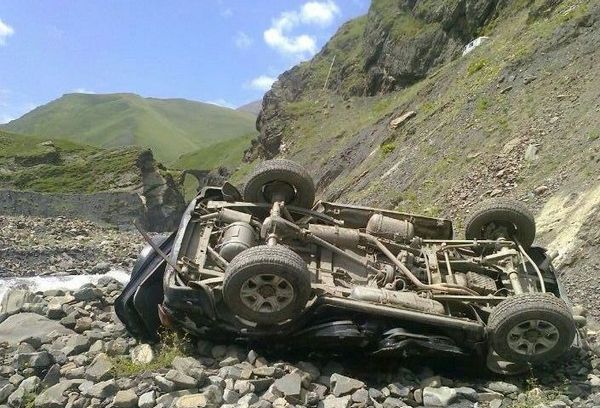 На оккупированных территориях Азербайджана упал в ущелье автомобиль с армянскими военнослужащими