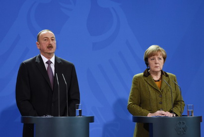 Президент Ильхам Алиев: «Германо-азербайджанские связи обладают большим потенциалом» - ФОТО
